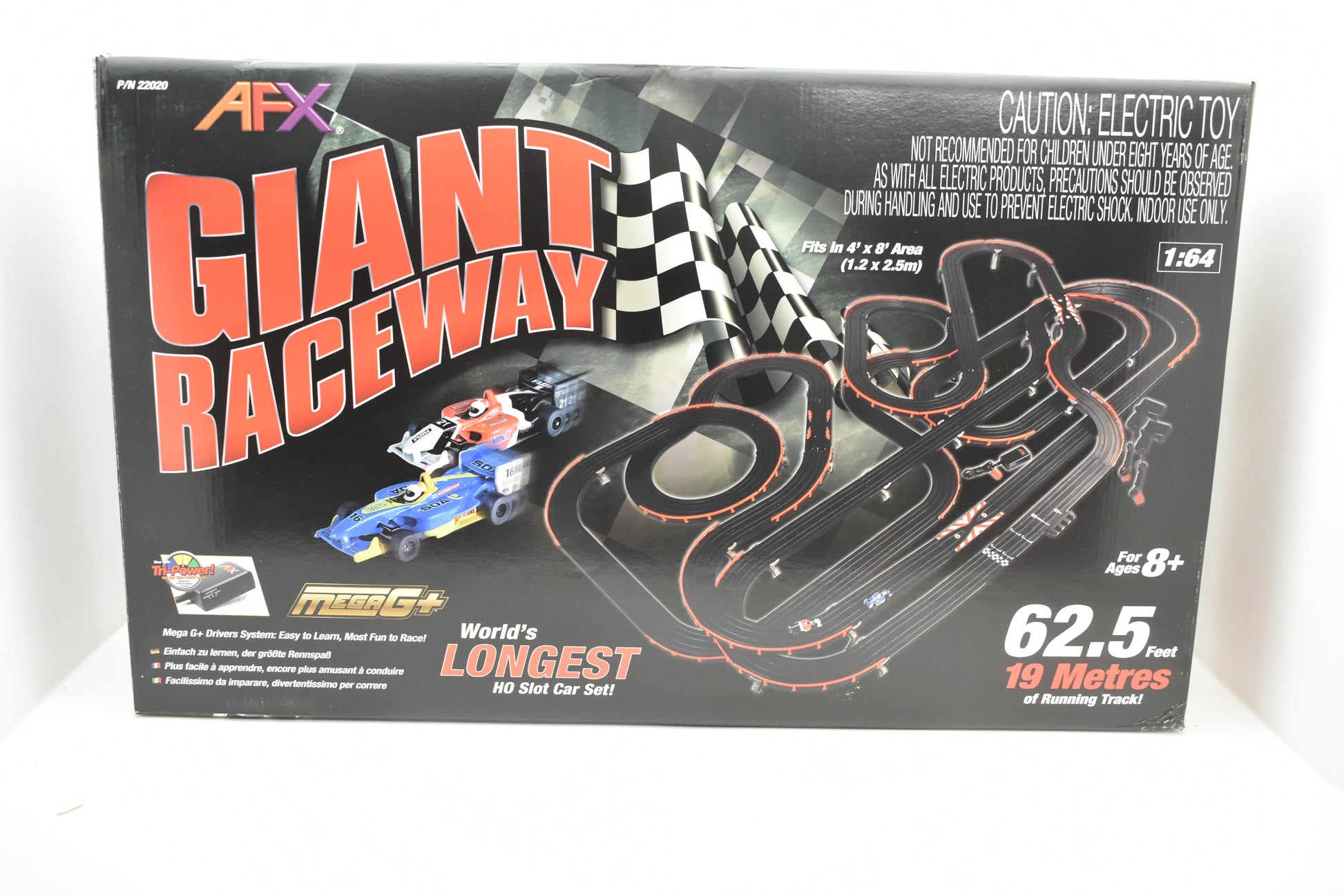 Giant Raceway w/o DigitalLapCounter | 22020 | AFX/Racemasters-AFX/Racemasters-[variant_title]-ProTinkerToys