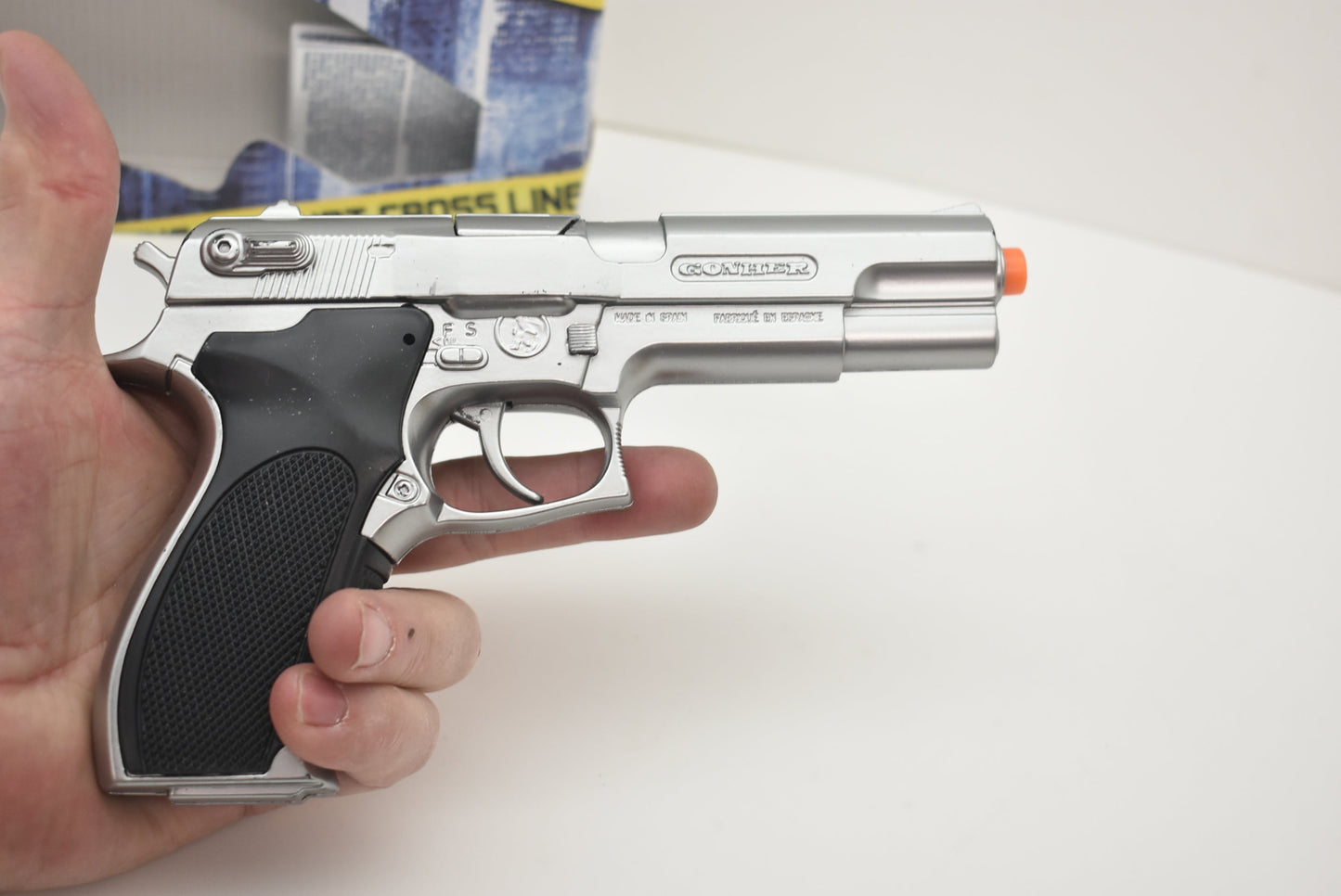 Police S&W Style Pistol | 0045 | Gonher-Gonher-[variant_title]-ProTinkerToys