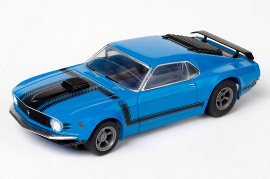 Mustang CLEAR – Boss 302 – Blue – | 22026 / 21004 | AFX/Racemasters-AFX/Racemasters-[variant_title]-ProTinkerToys