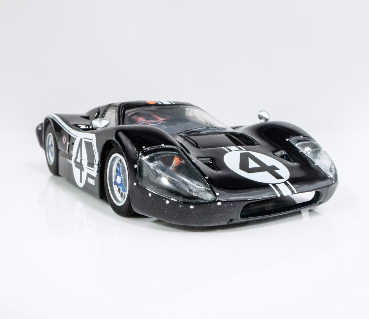 Ford GT40 Mark IV #4 Black | 22048 | AFX/Racemasters