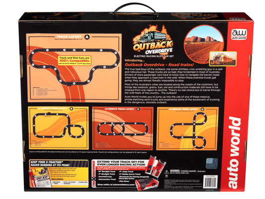 Outback Overdrive 14' Slot Race Set | SRS352 | Auto World