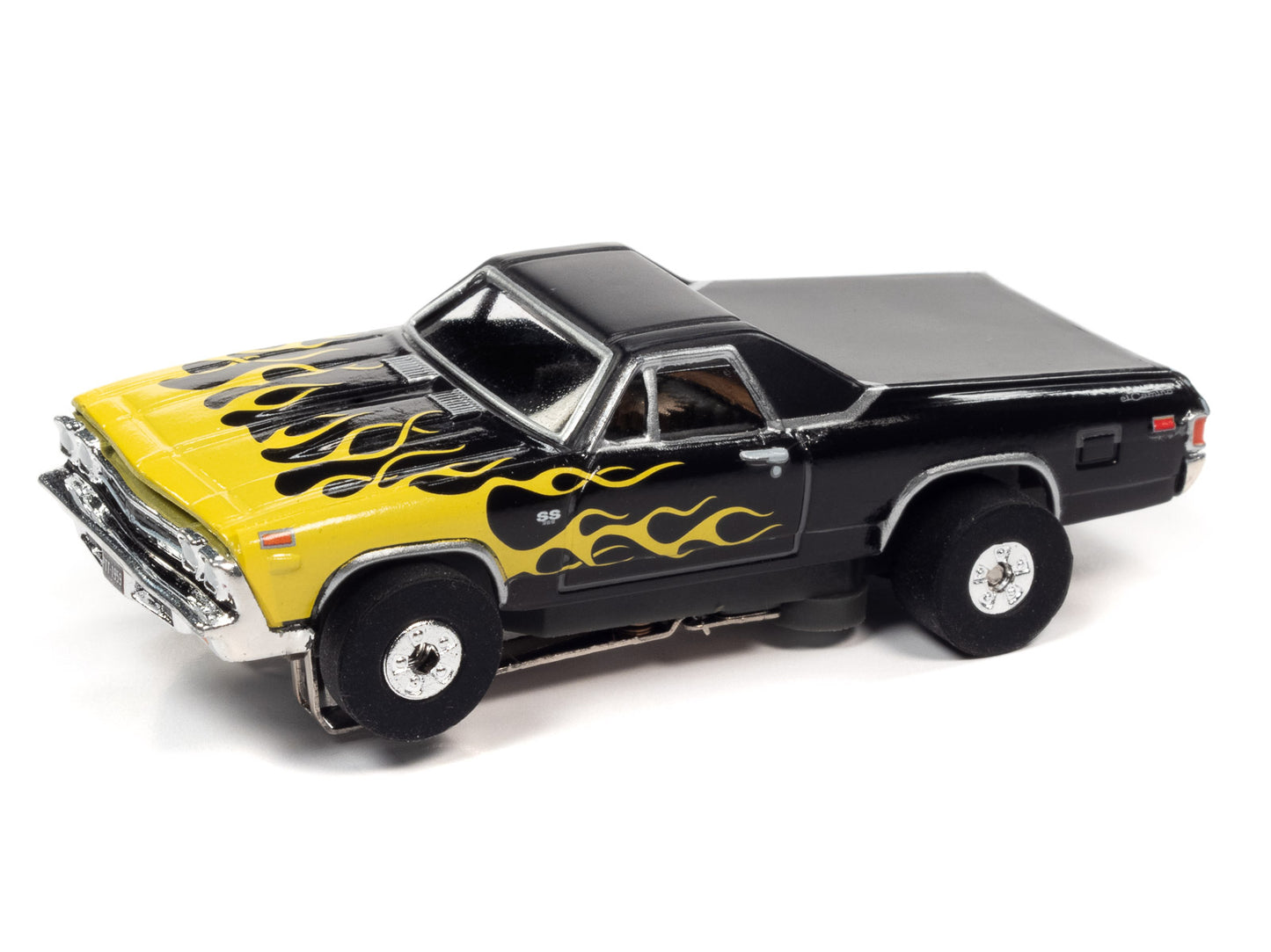 Black & Yellow Flame 1969 El Camino | CP7821 | Auto World