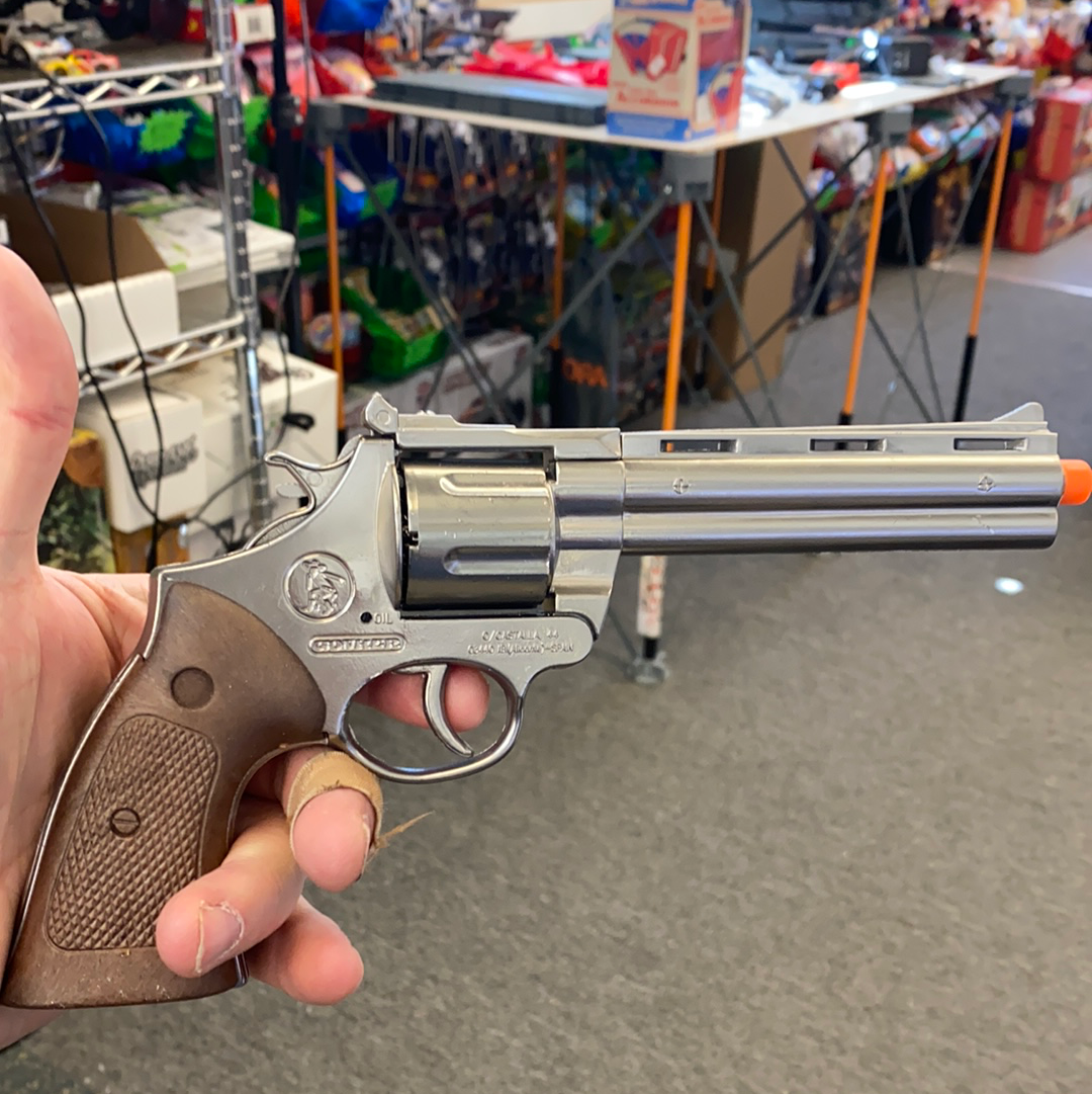 Apocalyptic Zombie Colt Python Police Colt Python Style Zombie Toy Cap Revolver - Silver or Black | 1 ...