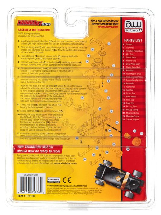 Thunderjet Deluxe Pit Kit - 1941 Willys Gasser Body | TRX108 | Auto World